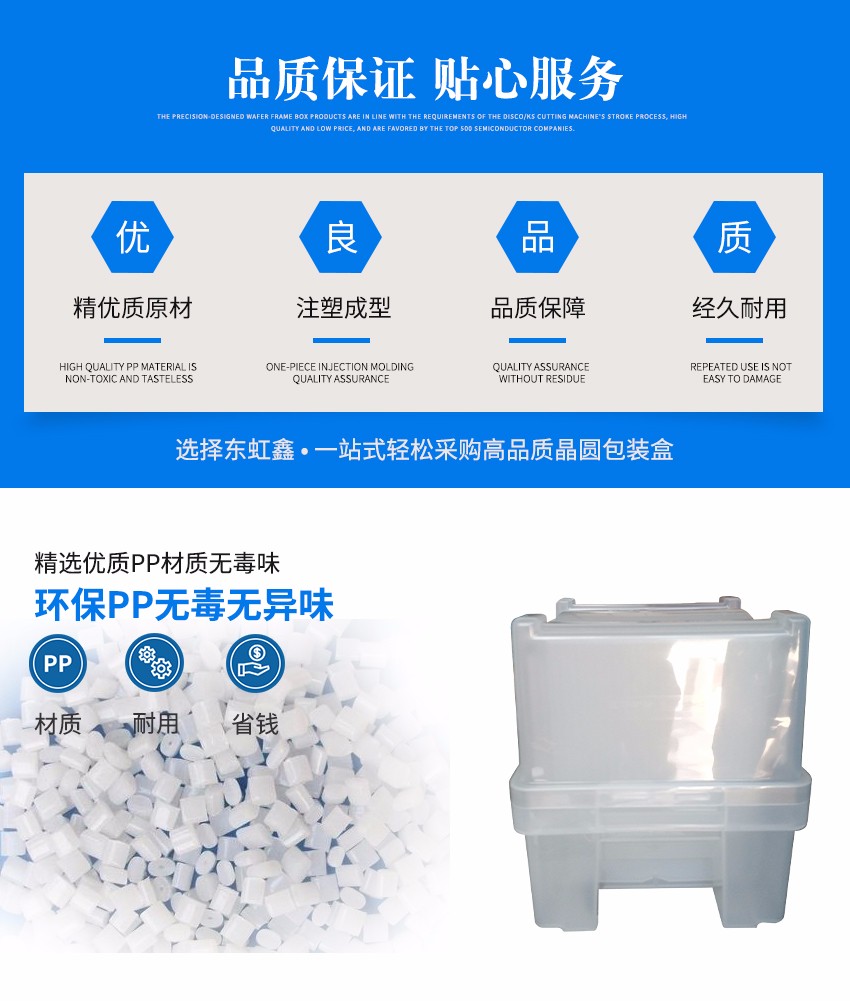 晶圓運(yùn)輸盒Wafer Shipping Box使用的材質(zhì)